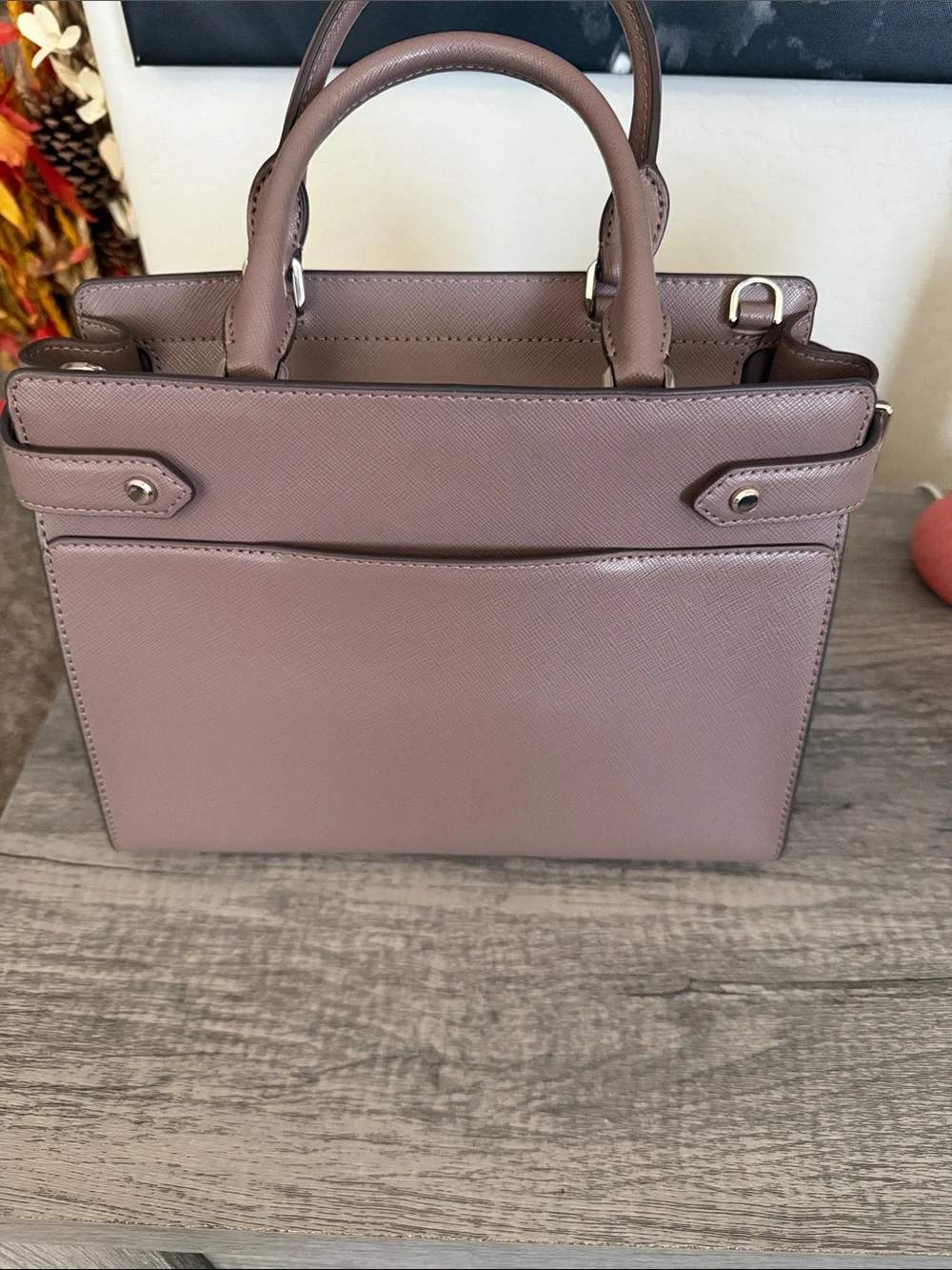 kate spade structured satchel